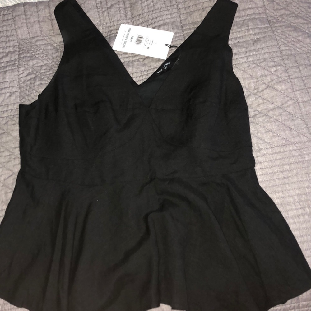 Peplum tank
